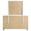 Coaster Fine Furniture 224773M Caraway - 6-Drawer Dresser With Mirror - White