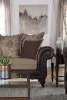 Coaster Fine Furniture 508571 Elmbrook - Upholstered Rolled Arm Sofa - Brown