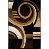 Furniture of America RG5214 Blitar - Area Rug - Brown / Black