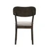 New Classic D1078-20 Rex - Open Back Dining Chair (Set of 2) - Brown And Beige