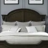 Liberty Furniture 512-BR01 Arden Road - Queen Arched Poster Headboard - Satin Cherry