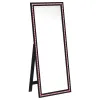 Coaster Fine Furniture 960962 Windrose - Tempered LED Standing Mirror - Black
