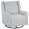 Coaster Fine Furniture 902454 Serra - Boucle Upholstered Swivel Glider Recliner - Dove Gray