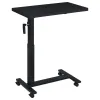 Coaster Fine Furniture 315856 Westpark - Height Adjustable Mobile Bedroom C-Table - Black