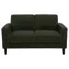 Coaster Fine Furniture 511214-S2 Ruth - 2 Piece Fabric Upholstered Track Arm Sofa - Matcha Green