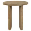 Coaster Fine Furniture 722938-S2 Adina - 2-Piece Round Coffee Table Set - Distressed Light Brown