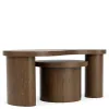 Riverside Furniture 23802 Santa Cruz - Bunching Cocktail Tables - Whiskey Oak