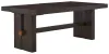 Ashley Furniture D984-45 Burkhaus - Rectangular Dining Room Extension Table - Dark Brown