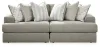 Ashley Furniture 58103S1 Ashley Furniture 58103S1 Avaliyah - 2-Piece Sectional - Ash