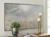 Ashley Furniture A8000501 Waldard - Wall Art - Gray / Taupe / White