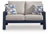 Ashley Furniture PCP587-835 East Beach - Loveseat With Cushion - Blue