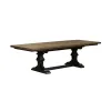 Liberty Furniture 879-DR-6TRS Harvest Home - 6 Piece Trestle Table Set - Black