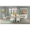 Riverside Furniture 59398 Myra - Back Upholstered Arm Chair (Set of 2) - Paperwhite