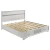 CoasterEveryday 205111KW Miranda - Wood California King Storage Panel Bed - White
