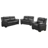 CoasterEveryday 506591-S3 Arabella - 3 Piece Upholstered Padded Arm Sofa Set - Gray
