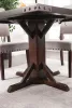 Furniture of America CM3018T Glenbrook - Dining Table - Brown Cherry