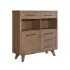 Intercon OS-CA-5457-WCT-C Oslo - Pantry Cabinet - Weathered Chestnut