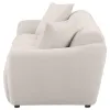 Coaster Fine Furniture 509301 Destino - Chenille Upholstered Splayed Arm Sofa - Greige