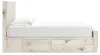 Ashley Furniture B2310B12 Ashley Furniture B2310B12 Lawroy - King Panel Bed With Under Bed Storage - Light Natural