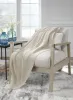 Ashley Furniture A1001084 Ashley Furniture A1001084 Gayelery - Throw (Set of 3) - Sand