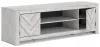 Ashley Furniture W3788-68 Ashley Furniture W3788-68 Cayboni - LG TV Stand With Fireplace Option - Whitewash