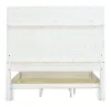 Pulaski Furniture P269-BR-K1-KIT1 Camila - Queen Upholstered Bed With Nightstand - Creamy White