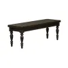 Liberty Furniture 879-DR-6TRS Harvest Home - 6 Piece Trestle Table Set - Black