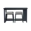 Liberty Furniture 942NY-CD-5CTS Liberty Furniture 942NY-CD-5CTS Brook Creek - 5 Piece Counter Set - Navy