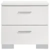 CoasterEssence 203500KW-S4 Felicity - 4 Piece California King Bedroom Set - White