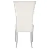 CoasterElevations 111102 Kerwin - Velvet Upholstered Dining Side Chair (Set of 2) - White