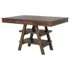 CoasterEssence 115208 Dewey - Rectangular Counter Height Dining Table - Walnut
