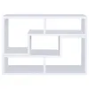 CoasterEveryday 800330 Velma - Multipurpose TV Stand And Bookshelf - White
