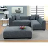 Furniture of America CM6120-SECTIONAL Jaylene - Sectional - Gray