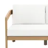 New Classic G5511-22-WHT Wesley - Patio Loveseat With Cushions - White