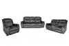New Classic 22-U456-3PM New Classic 22-U456-3PM Park City - Power P1 3 Piece Sofa & Loveseat & Recliner - Slate