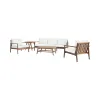 New Classic 60-G5587N-5S New Classic 60-G5587N-5S Ashton - 5 Piece Outdoor Set (Sofa & 2 Chairs & Coffee & End Table) - Nat