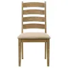 Coaster Fine Furniture 109150-S5 Danvers - 5 Piece Dining Table Set - Brown Oak And Beige
