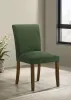 Coaster Fine Furniture 106378 Cantley - Upholstered Dining Side Chair (Set of 2) - Green