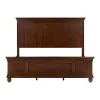 Liberty Furniture 589-BR-CPB Rustic Traditions - California King Panel Bed - Rustic Cherry