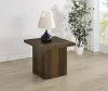 Coaster Fine Furniture 710887 Devar - Square Engineered Wood Side End Table - Dark Pine