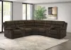 Coaster Fine Furniture 601510B3 Atkinson - RAF Recliner, Box 3 of 3 - Chocolate
