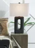 Ashley Furniture L243654 Wimmings - Poly Table Lamp (Set of 2) - Black