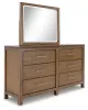 Ashley Furniture B974B1 Cabalynn - Dresser And Mirror - Light Brown