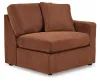 Ashley Furniture 92102S66 Ashley Furniture 92102S66 Modmax - 4-Piece Sectional With Laf Corner Chaise, With Raf Corner Chair - Spice