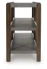 Ashley Furniture T669-4 Kallenny - Sofa Table - Brown / Gray