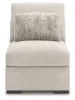 Ashley Furniture PC59106S11 Ashley Furniture PC59106S11 Cuddle Plush - 5-Piece Sectional With Armless Chaise And RAF Corner Chair - Arctic