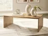 Ashley Furniture T639-1 Ella Grove - Rectangular Cocktail Table - Rich Brown