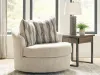 Ashley Furniture PC6960544 Lofwood - Swivel Accent Chair - Oatmeal