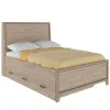 Samuel Lawrence Furniture S496-YBR-K2 River Creek - Full Panel Bed - River Birch Brown