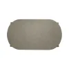Liberty Furniture 674-OT1011 Liberty Furniture 674-OT1011 Affinity - Oval Cocktail Table - Dusty Taupe / Concrete Tops